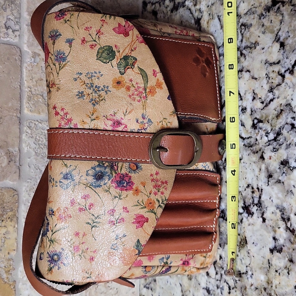 Patricia Nash Prairie Rose Praga Flap Crossbody  - Picture 2 of 16
